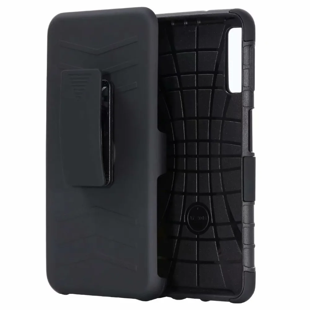 ShockProof Heavy Duty Armour Tough Stand Case With Belt Clip For Samsung Galaxy A7 2018/A750