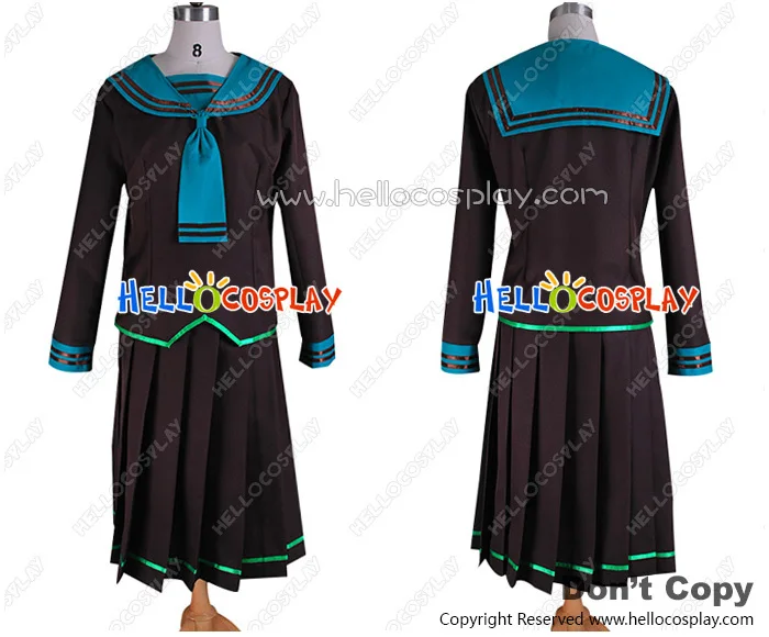 Fruits Basket Cosplay Costume Navy Black Uniform H008