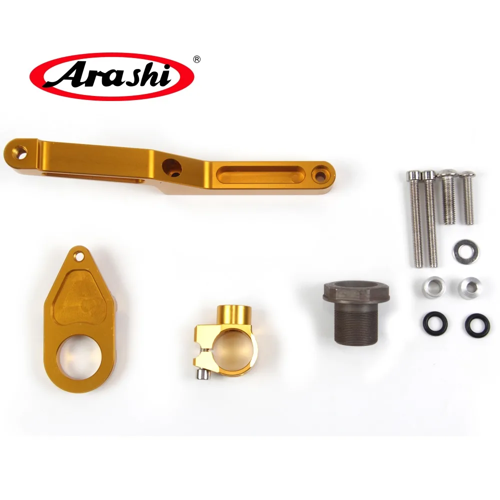 

Arashi Steering Damper Stabilizer Bracket For KAWASAKI Ninja ZX6R 2009 - 2016 ZX-6R CNC Mount 2010 2011 2012 2013 2014 2015