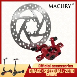 Disc Brake Caliper Lever Line Mount for Electric Scooter Speedual Mini Plus Grace Zero 8 9 10 Zero 8X 10X 11X Spare Parts Macury