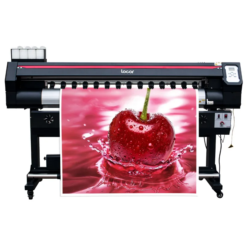 1.6M Locor EcoSolvent Printer With Double Xp600 Printhead Sign Billboard Wide Format Eco Solvent Printing Machine