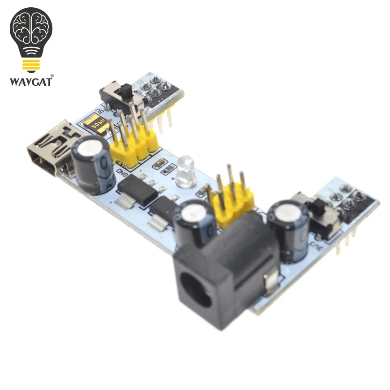 New MB102 white Breadboard Dedicated Power Module 2-way 5V/3.3V for ARDUINO Free Shipping