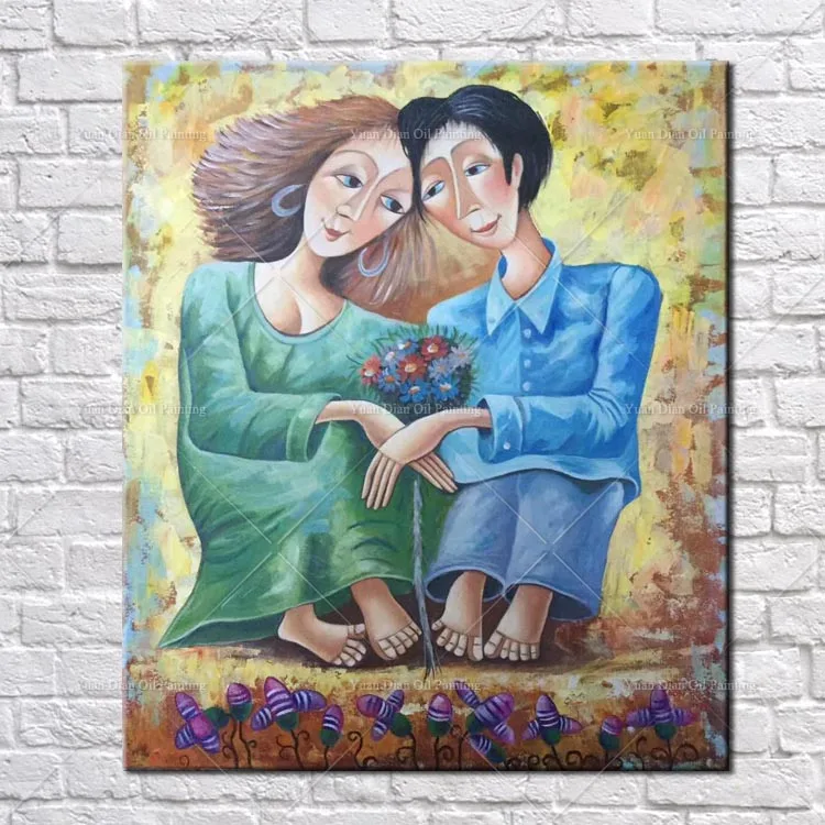 

100%Handmade Garden Flower Lover Modern Style Painting Wall Oil Painting Canvas Painting Home Office Living Room Decoration