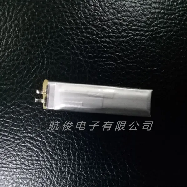 3.7V polymer lithium battery 501035 point pen recording pen, navigator, traffic recorder 120mAh core