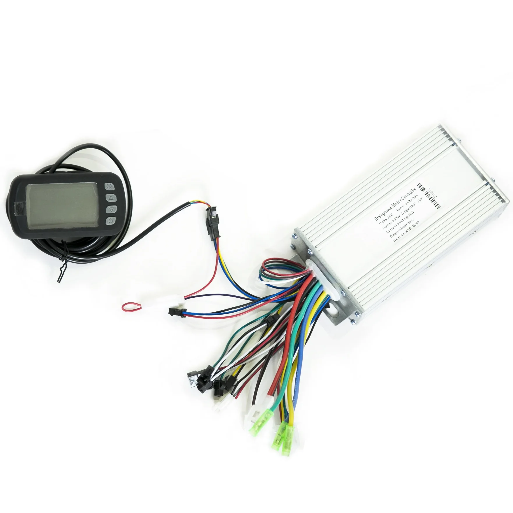 

Controller with LCD Display for Scooter Electric Bicycle Tricycle Replacement 24V 36V 48V 350W 500w 800W 1000W