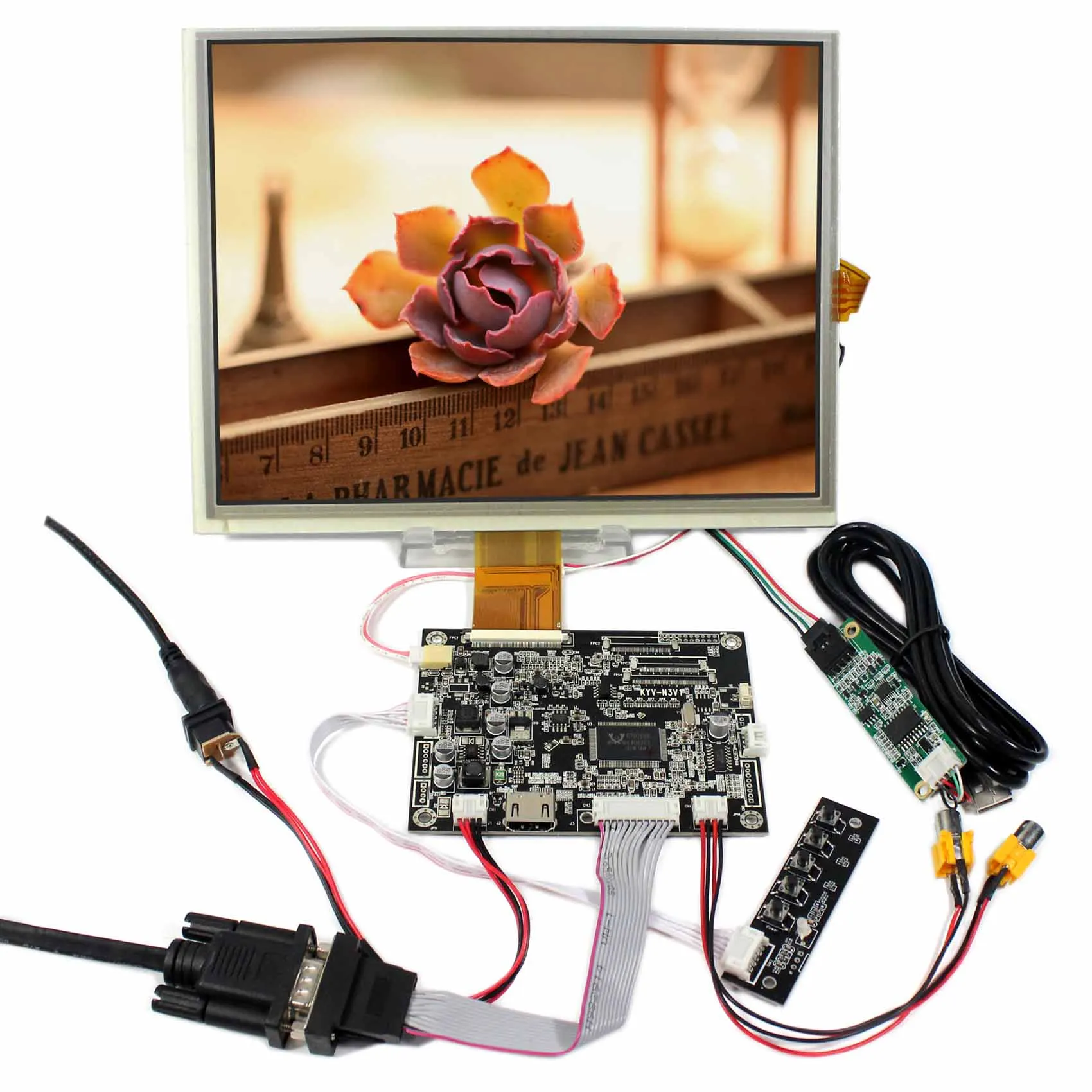 

HM DI VGA AV Audio LCD Controller Board+10.4" LSA40AT9001 800x600 Touch LCD Screen