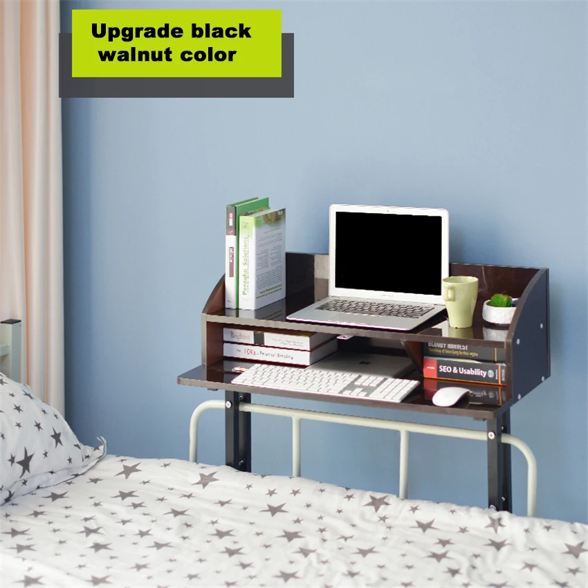 Home Computer Desk Household Student Economics Type Bookcase Desk Dormitory Lazy Table Simple Small Bookshelf