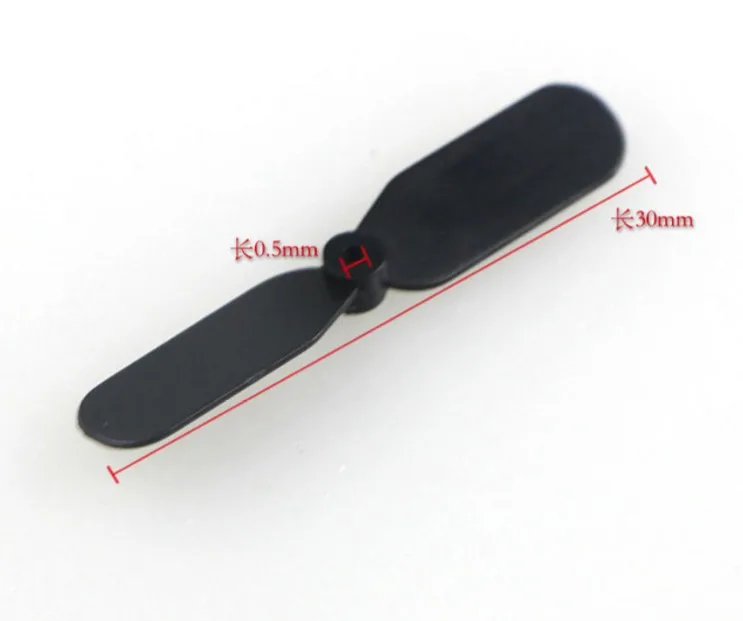 Syma Tail Blade Rotor Propeller for 3CH RC Helicopter S107G Replacement S107G-03D 2pairs=4pcs