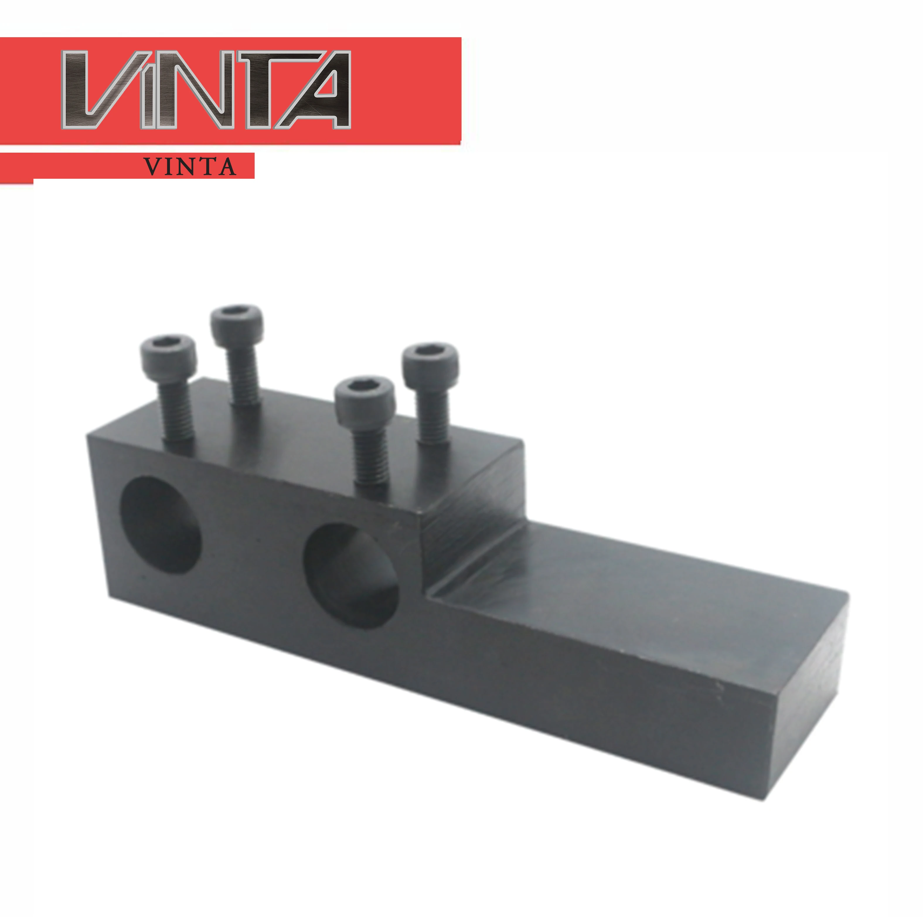 CNC Turning Tool Holder Cutter Sleeve 2020-20 Double Stations Bar Shell Knife Sheath Supporter Clamp Lathe Parts