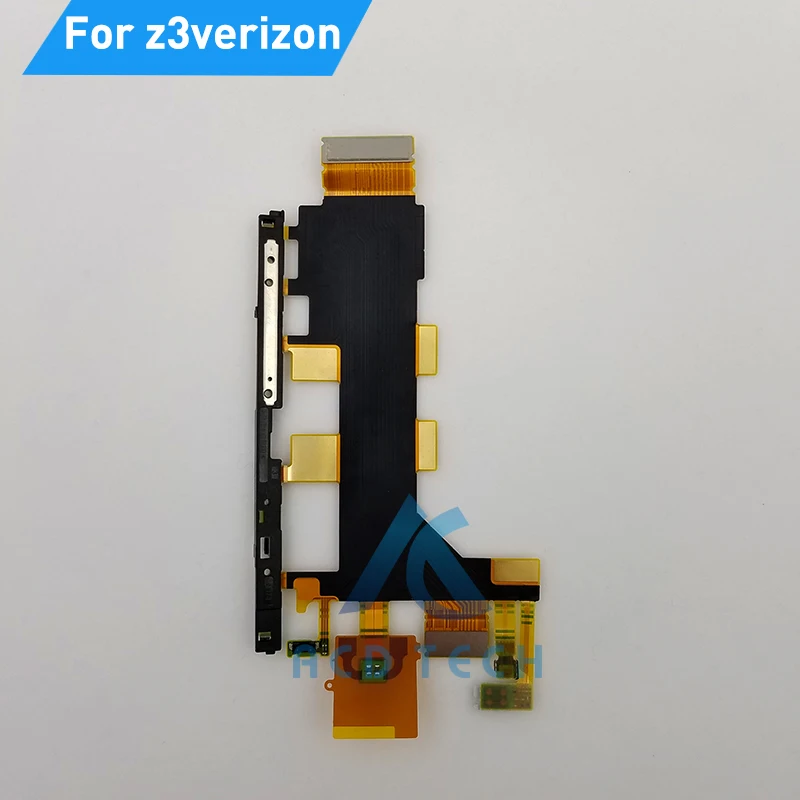 

100% Original For Sony Xperia Z3V Z3 Verizon D6708 Power Button Volume Button Flex Cable With Microphone With Tracking Number