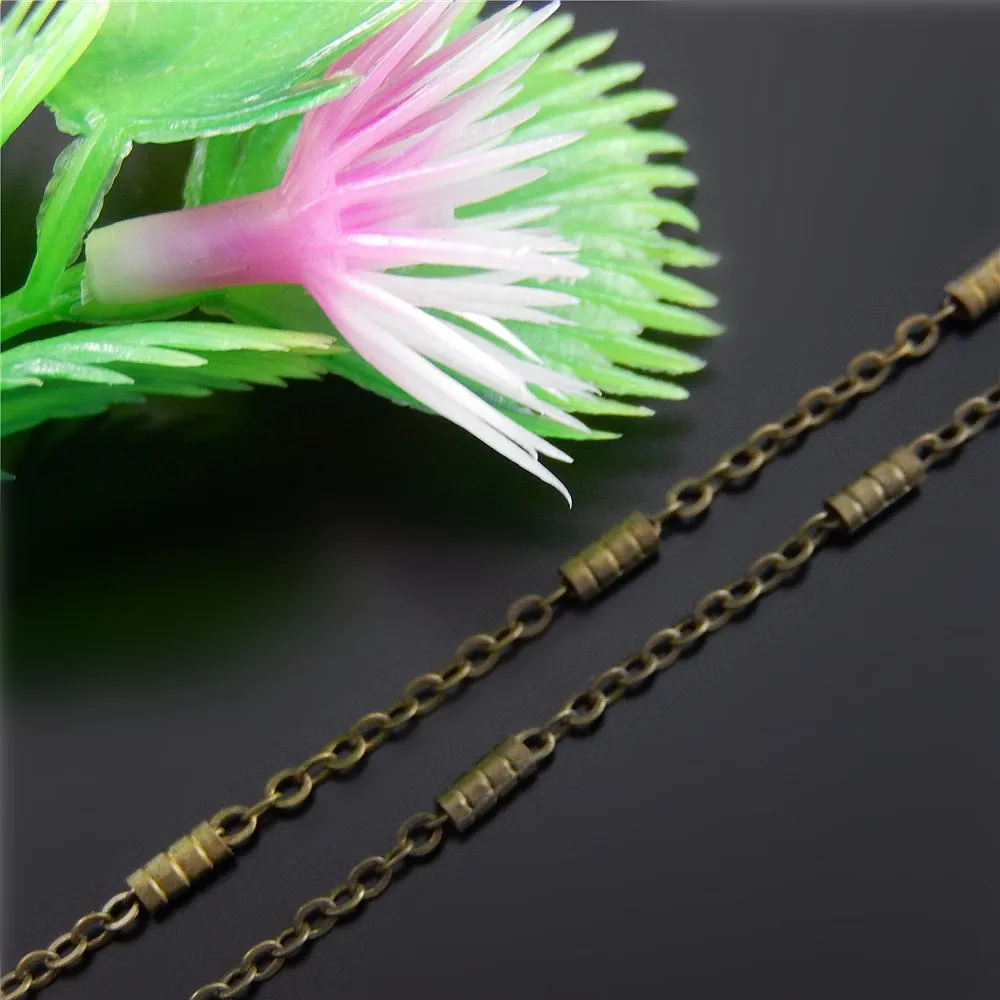 Graceangie Groothandel 1Mtopfashion Antiek Brons Plating Sieraden Ketting 2Mm Koper Materiaal Gemaakt Link Metalen
