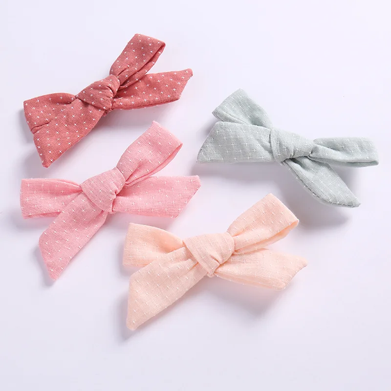 1pcs Cute Children Hair Alligator Clip Hair Accessories Headwear Baby Ribbon Bow Kids Baby Girls Hairpins Full Cover Clips