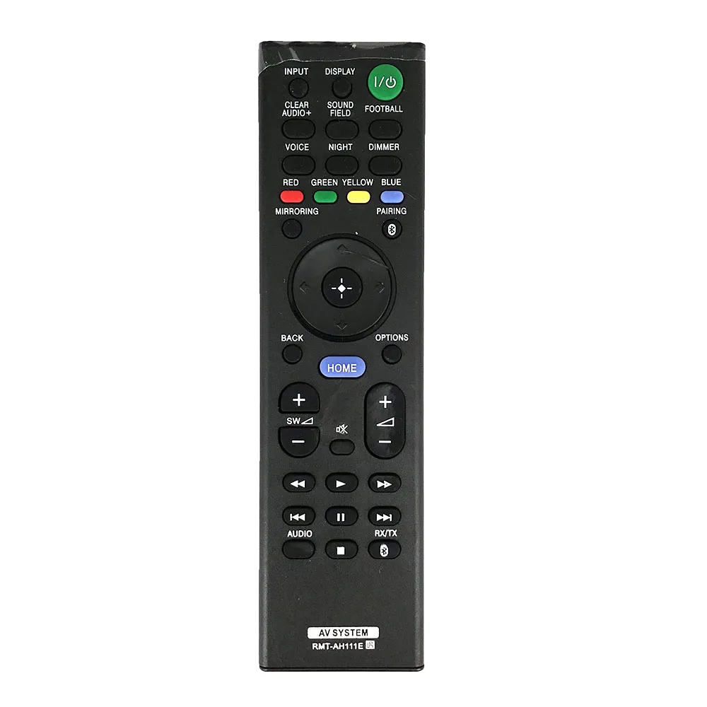 

NEW RMT-AH111E Replaced Remote Control For Sony Sound bar AV System HT-ST5 HT-XT1 HT-CT290 HT-CT291 HT-NT3 SA-CT390