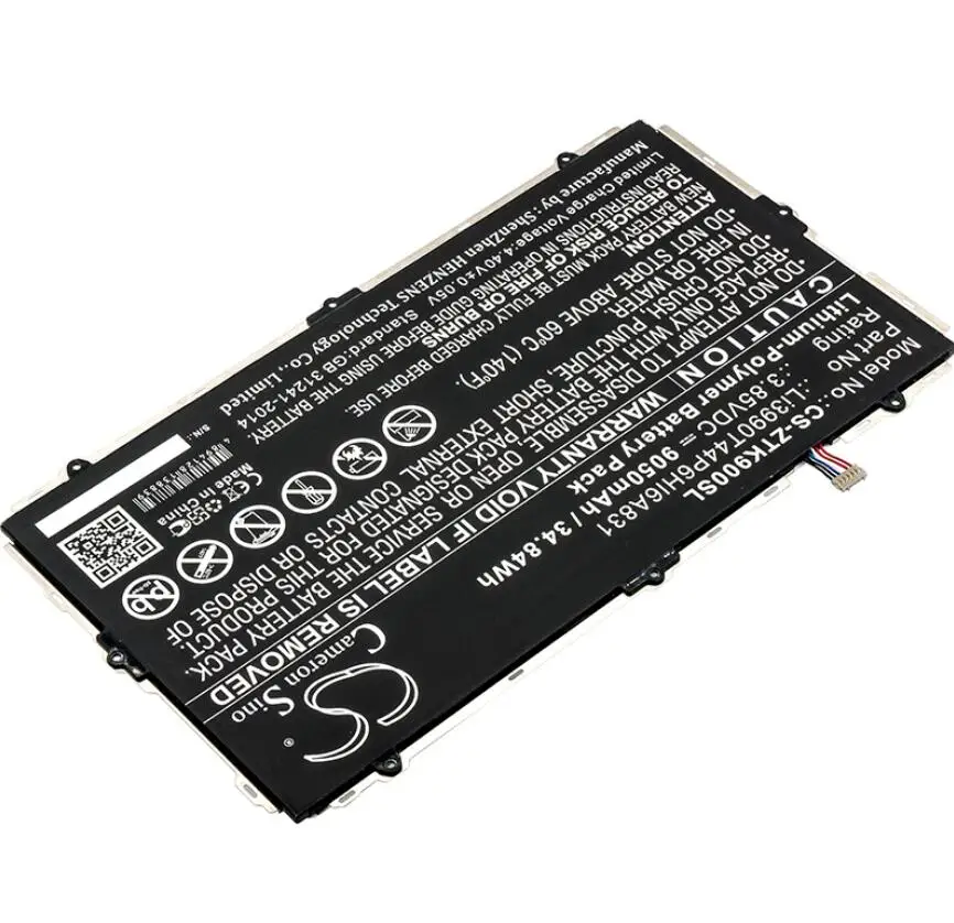 Cameron Sino 9050mah battery for ZTE K90U ZPAD 10.1 Li3990T44P6HI6A831 batteries