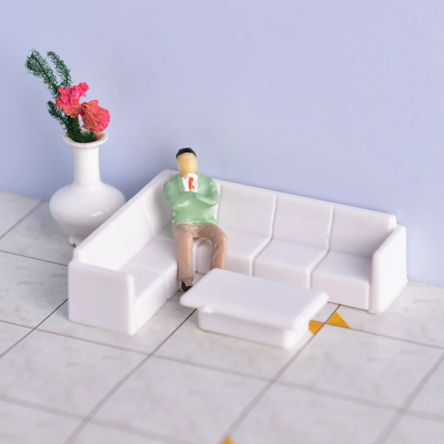 2 Bộ/lô Kiến Trúc Nhựa 1/50 1/75 Mô Hình Quy Mô Sofa Cho Xây Dựng Bộ Dụng Cụ Mô Hình Đồ Chơi Hoặc Trong Nhà Thiết Kế