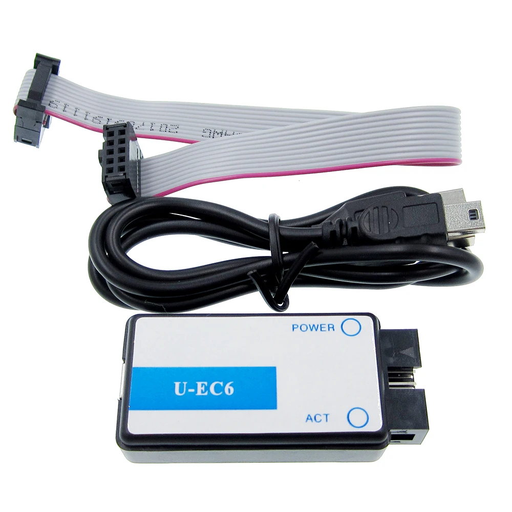 1 pz simulazione Downloader U-EC6 EC5 C8051F MCU interfaccia USB Debugger programmazione