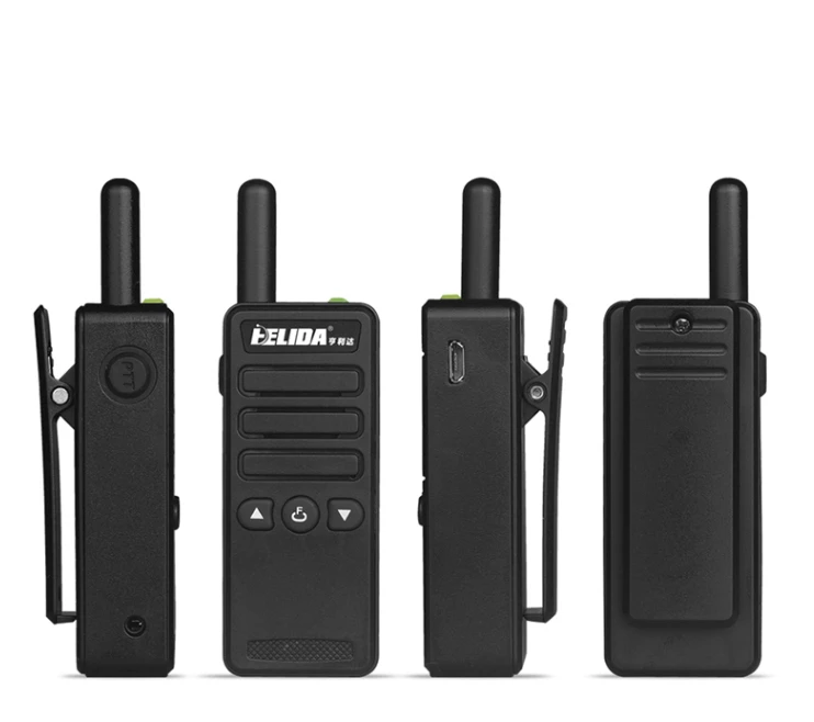 2W Durable UHF Mini Two Way Radio Pocket Size Kids Walkie Talkie T-M3 Color Woki Toki Henglida