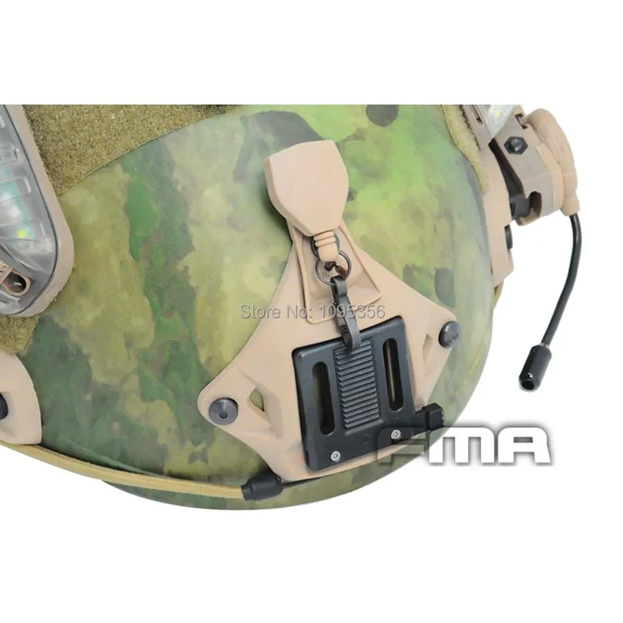 

Шнур FMA NVG для шлема Ops Core VAS, шлем с тремя отверстиями, кожух темного цвета, аксессуары для шлема