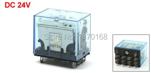 LY4NJ 24V DC 6V DC 12V DC 24V Power Relay HH64P LY4N-J Miniature Relay 4PDT 4NO 4NC 14 Pins 10A 24VDC