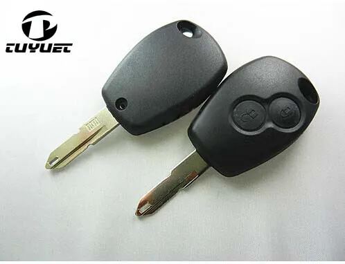 

Replacement 2 Buttons Car Key Blanks Case for Renault Koleos Remote Key Shell