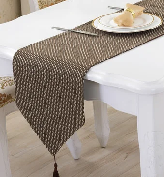 

Modern Concise Style Table Runner Solid Color Cotton Linen Weave Kitchen Table Cloths Decorative Table Cloth Table Runners