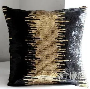 Silver Sequin and Wave Cushion Cover, Europe Style Mat, Sofa Cushion Cover, Home Bed, Car, 43cm, New Arrive, Wholesale