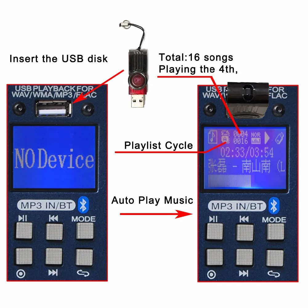 SMR6 Bluetooth Record 2 Mono + 2 Stereo 6 Channels 3 Band EQ 16 DSP Effect USB Professional Sound Mixing Console