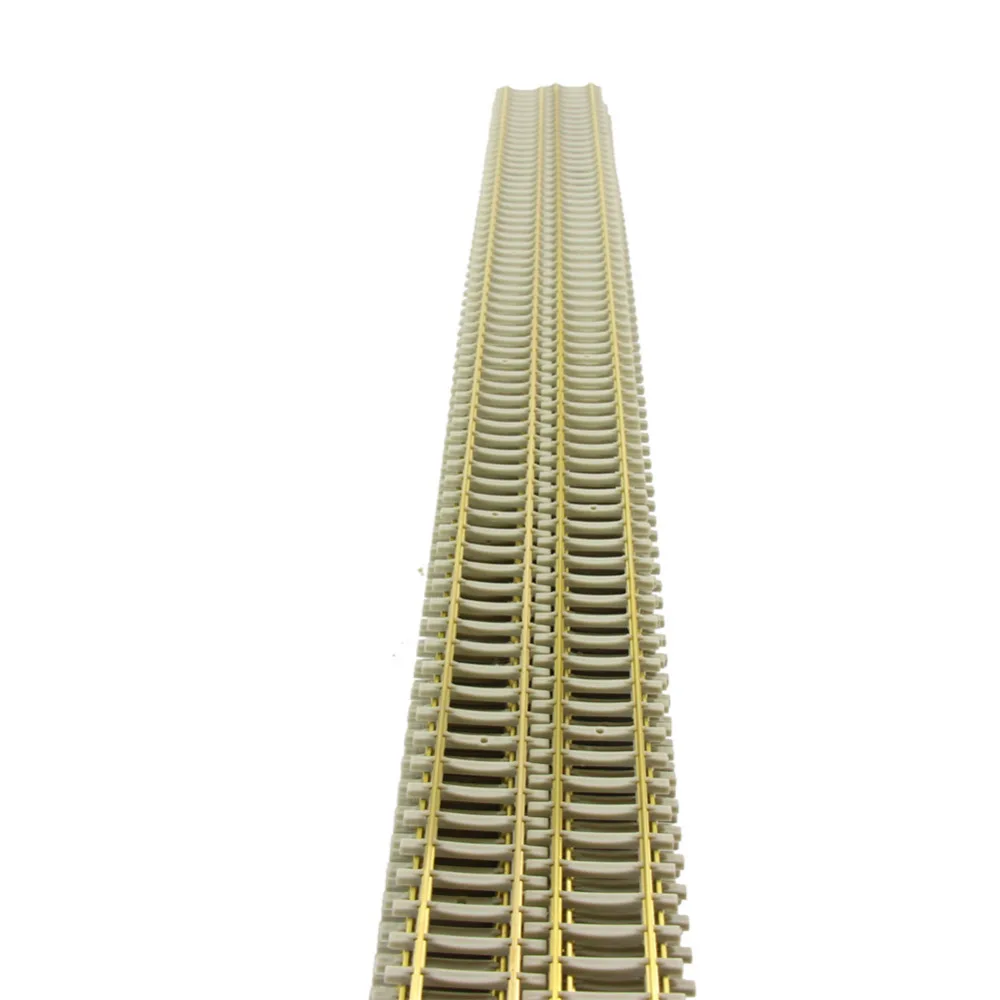 5pcs HO Scale 1:87 Railroad Tracks Model Railway Sleeper 50cm HP17HO Model Accessories