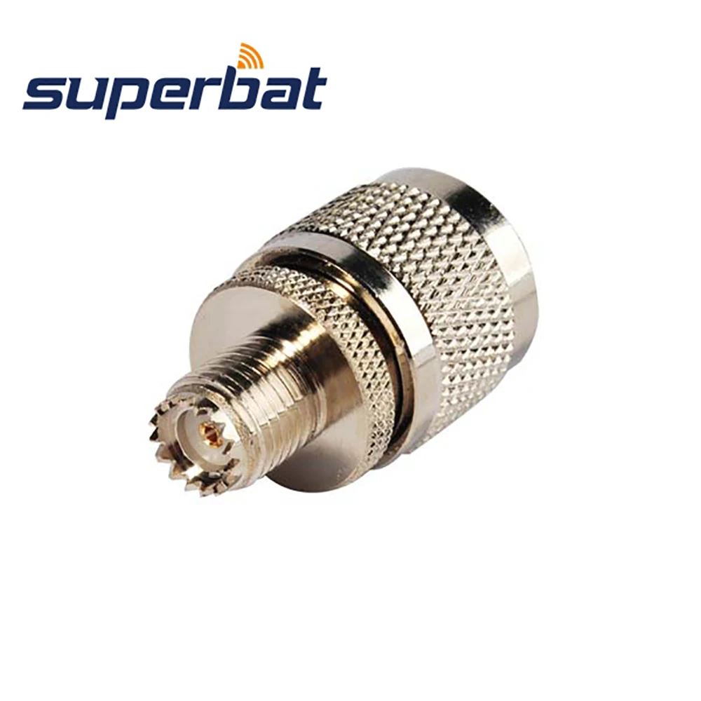 محول Superbat-uhf لذكر uhf الصغير ، أنثى ، موصل rf مستقيم ، 5 من supbat