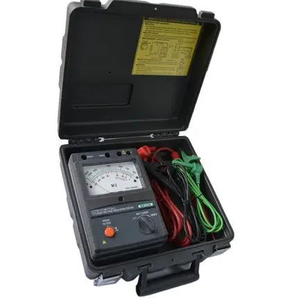 

Fast arrival KYORITSU 3123A Analogue High Voltage Insulation Tester S 25V/50V/100V