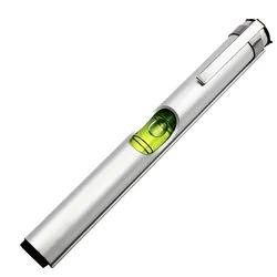 HACCURY Mini Pen Level Bubble Spirit Level with Magnetic screwdriver