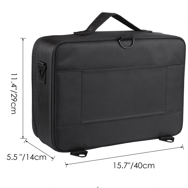 Women\'s Articles Beauty Portable Professional Cosmetics Makeup Organizer Case Storage Bag Travel Box Suitcases Manicure Case