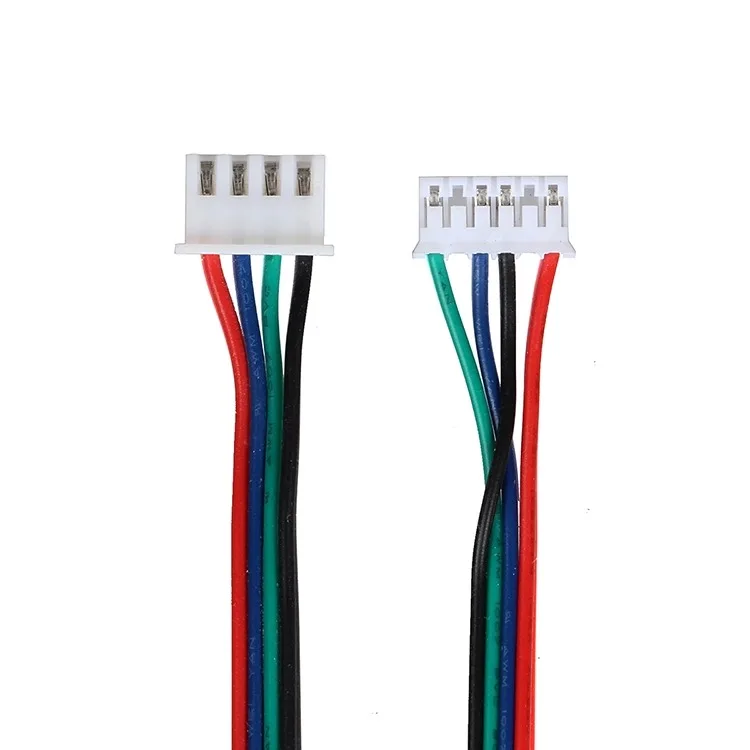 NEMA 17 stepper Motor Cavo 4-Way con HX2.54 connettore 1000mm/2000mm 42 Stepper per Reprap prusa i3 3D stampante RAMPE FAI DA TE parti