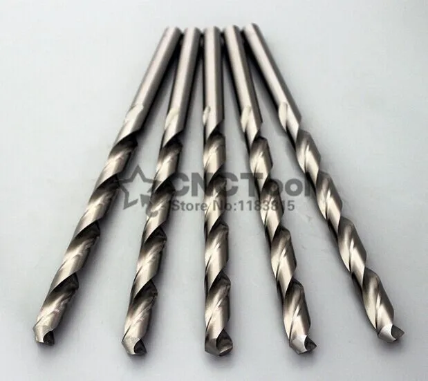 무료 배송 새로운 브랜드 5Pcs 8mm 여분의 긴 300mm HSS 트위스트 드릴 Straigth 생크 Auger 드릴링 비트, 금속 드릴 비트