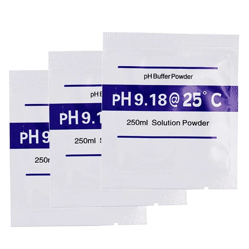 20 cái giải pháp tiêu chuẩn đệm thuốc thử bột PH buffer 9.18 PH cho chất lượng nước tester công cụ 10% off