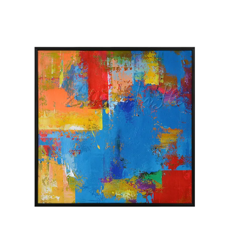 

Hand painted canvas oil paintings Cheap large modern abstract cuadros Home decor Canvas quadro wall Art pictures 000018