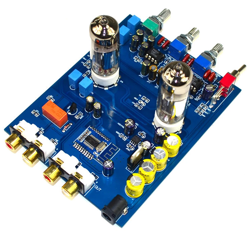 PREAMPLIFICADOR DE audio HIFI bile 6J5, placa de tono Bluetooth 4,2, preamplificador de audio, JRC5532