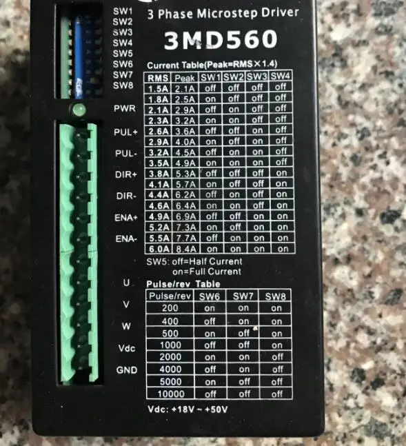 

Used in good condition Servo Driver 3MD560