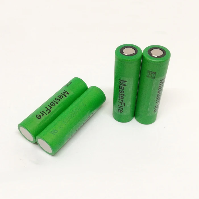 2 unids/lote Original US18650VTC6 3,7 V 18650 3000mAh 30A alta potencia de drenaje recargable Vape VTC6 batería de cigarrillo electrónico para Sony