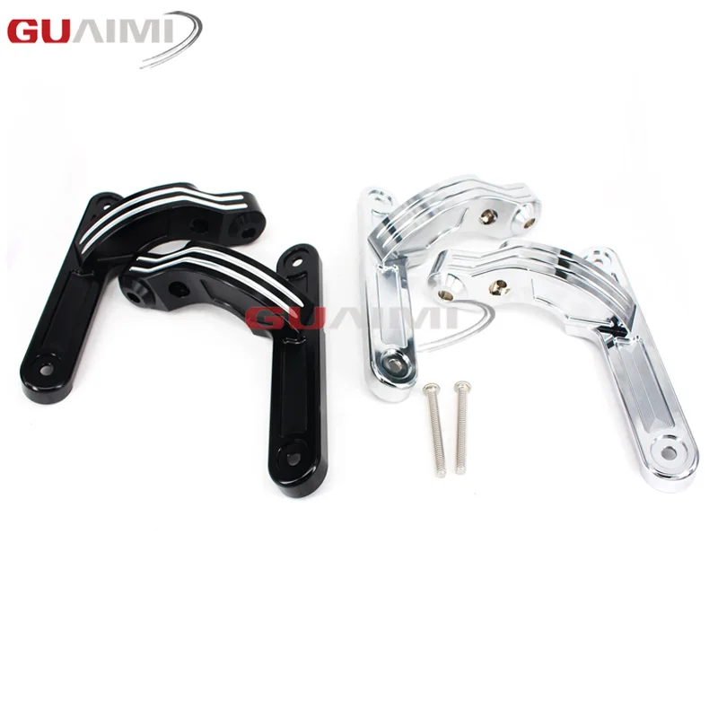 Auxiliary Lighting Brackets Kit For Harley Street Glide Frame Parts 2006-2015 Electra Glide Road King FLHX FLHXS FLHX FLHXXX