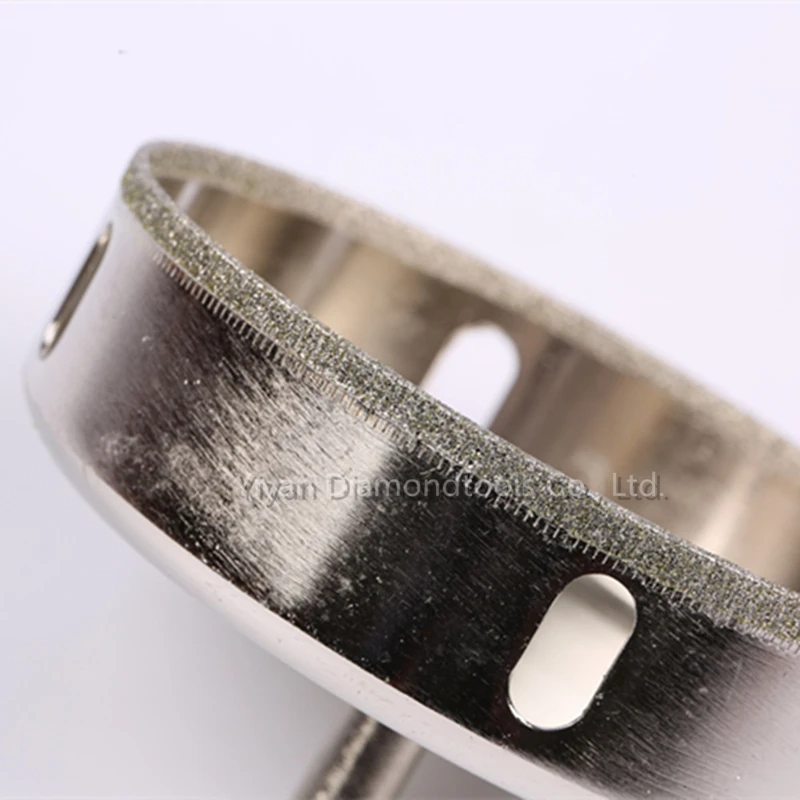 Imagem -03 - Cortador do Abridor de Furo de Vidro do Bocado de Broca do Núcleo do Diamante para a Telha Cerâmica de Vidro da Porcelana Perfuração do Furo de Mármore 125 mm od 1pc Lote