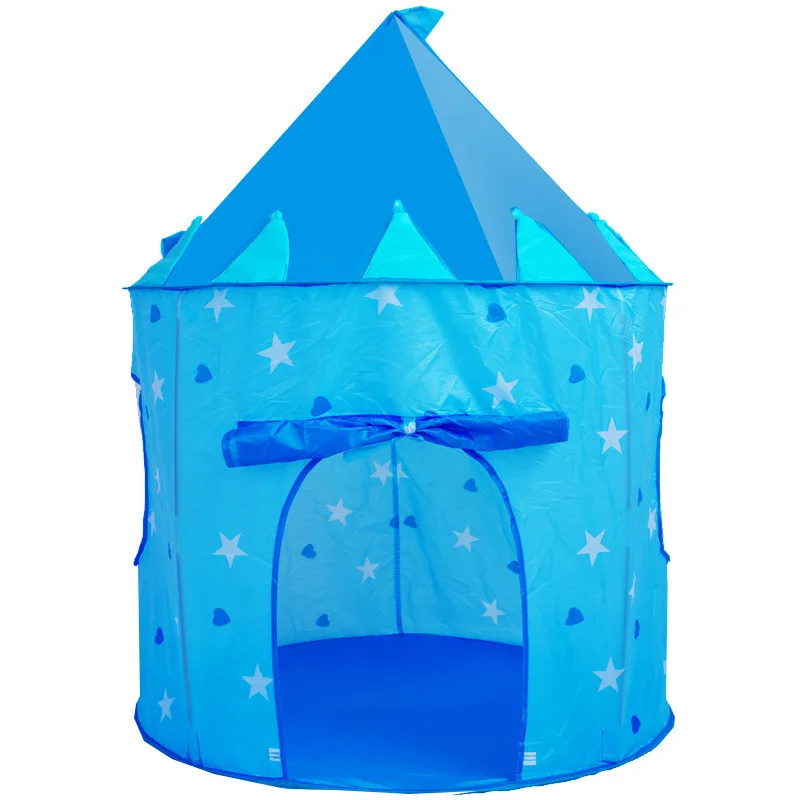 Tente de jeu pliable portable pour enfants, tente pliante prince pour garçons et filles, maison de jeu château pour enfants, cadeaux pour enfants, tentes jouets d'extérieur, 9 couleurs