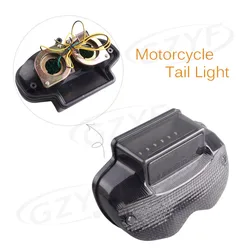 Smoke E-Mark LED Rear Tail Brake Light Turn Signal Lamp Integrated  For SUZUKI BANDIT 600 1200 2000 2001 2002 2003 2004 2005
