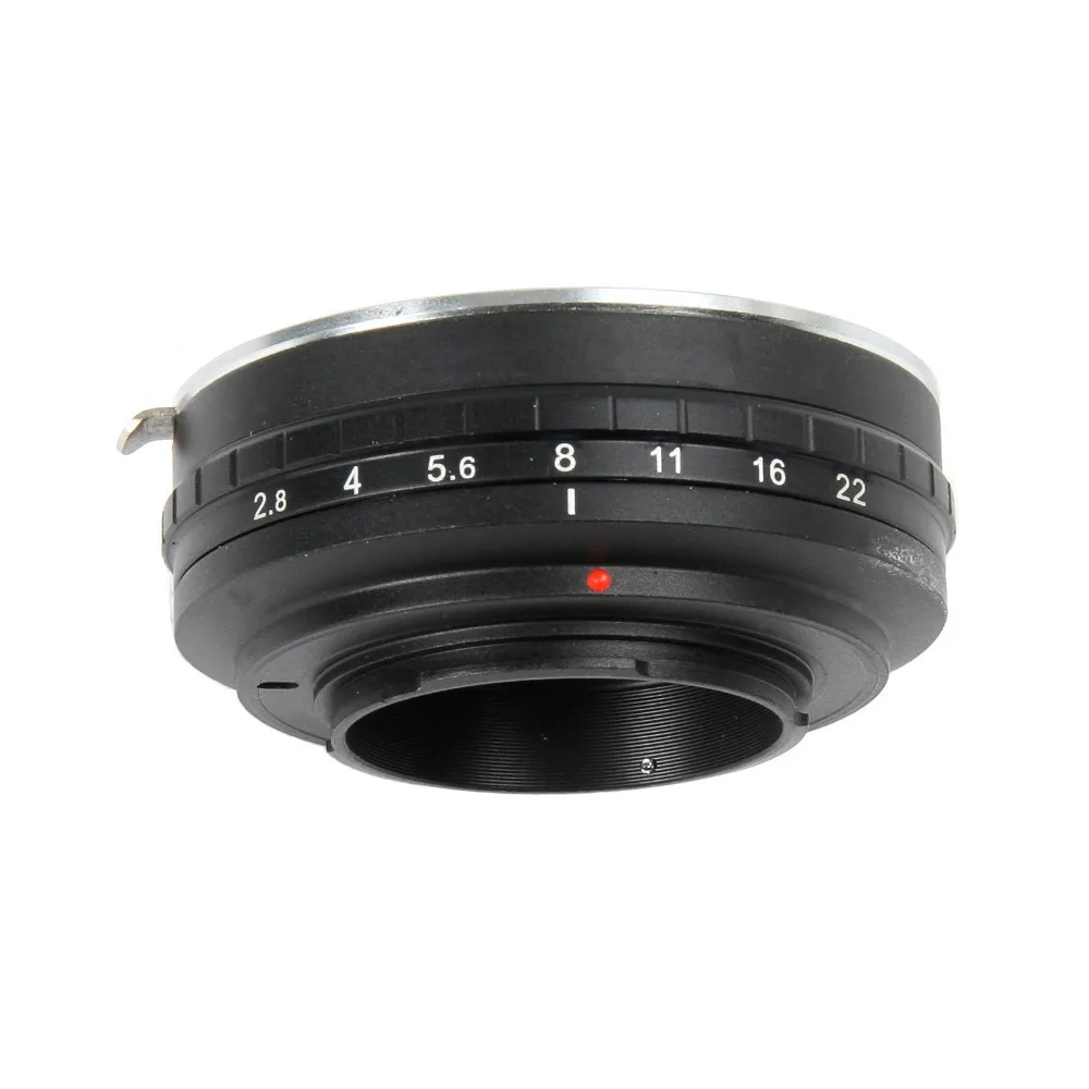 Build in Aperture Lens Adapter for Canon EOS EF Lens to Micro 4/3 M4/3 Mount Adapter E-P3 GF2 G3