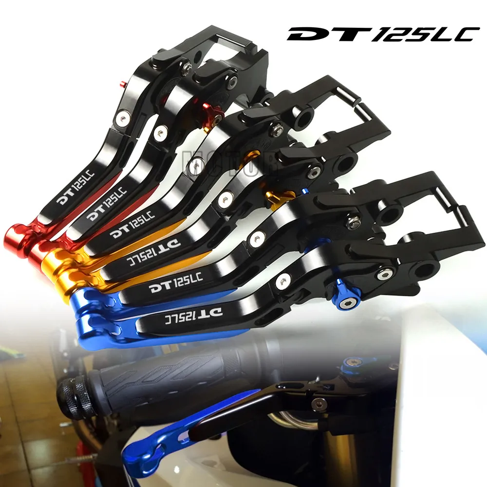 

For Yamaha DT125LC MK2/MK3 1985 - 1989 1986 1987 Motorcycle CNC Aluminum Brake Clutch Levers Adjustable Folding DT 125LC 125 LC