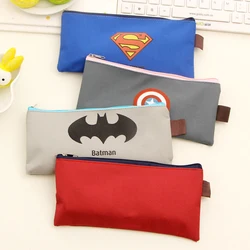 Hot Sales Cute Kawaii Cartoon Fabric Zipper Pencil Case For Kids Student Novelty Item School Material