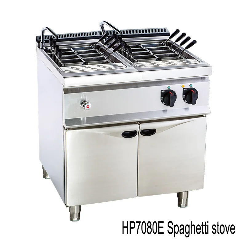 HP7080E 28L*2 Multifunctional cooking stove 380V Hot powder machine Commercial Jet-type spaghetti furnace equipment 1pc