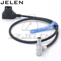 D-Tap to Right angle 0B 2pin Cable for Teradek Bolt Pro 1000/3000ft power cable , Vaxis 2pin power cable