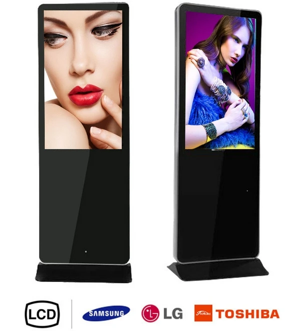 42 47 55 zoll touchscreen Self-Service-Kiosk totem lcd digital signage player lcd tv totem signage