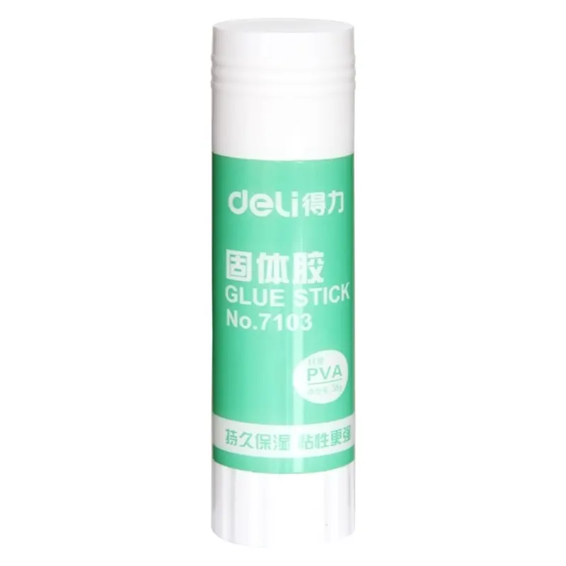 Deli 36g PVA White Solid Glue Stick Student Paper Crafts Handmake Tool Business Files Paste Glue School Office Supply Stationery